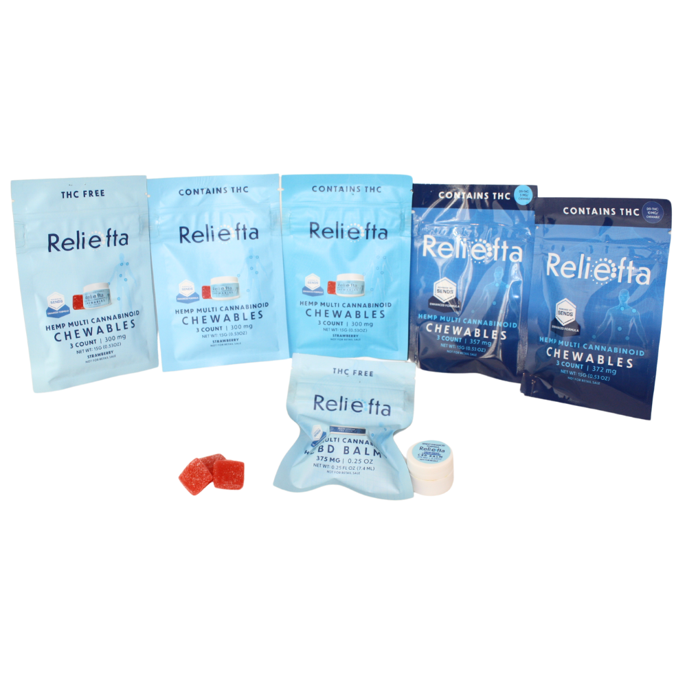 Reliefta Sample Pack - THC