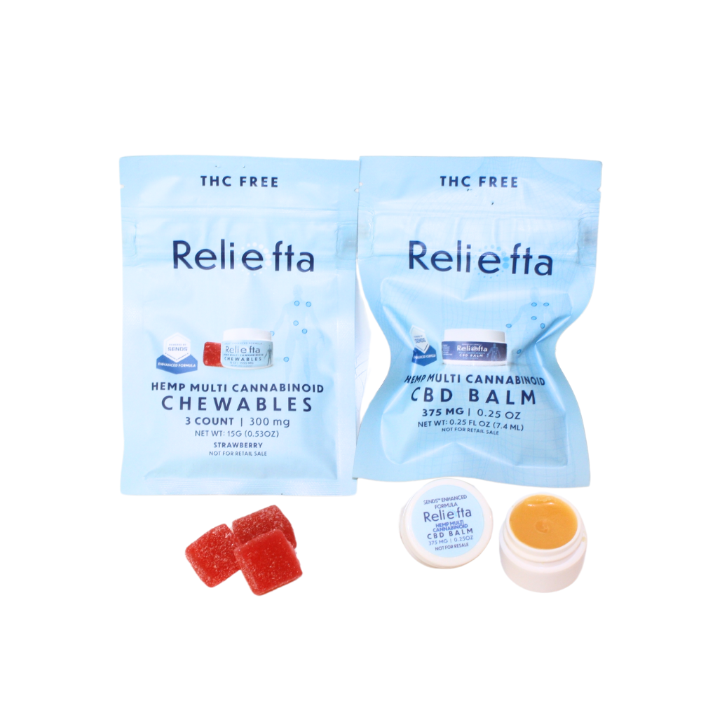 Reliefta Sample Pack - THC FREE